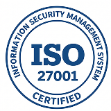 ISO 27001 Certified seal